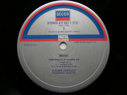 MOZART: PIANO CONCERTOS Nos. 11 & 14      ASHKENAZY / PHILHARMONIA     417 627