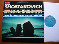 SHOSTAKOVICH: SYMPHONIES Nos. 1 & 6      JARVI / SCOTTISH NATIONAL ORCHESTRA   ABRD 1148