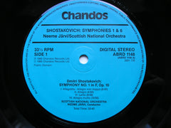 SHOSTAKOVICH: SYMPHONIES Nos. 1 & 6      JARVI / SCOTTISH NATIONAL ORCHESTRA   ABRD 1148