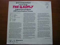 SHOSTAKOVICH: THE GADFLY      EMIN KHACHATURIAN / USSR CINEMA SYMPHONY   ASD 3309