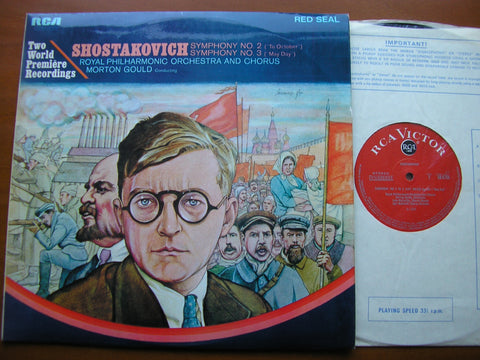 SHOSTAKOVICH: SYMPHONIES Nos. 2 & 3     GOULD / ROYAL PHILHARMONIC     SB 6755