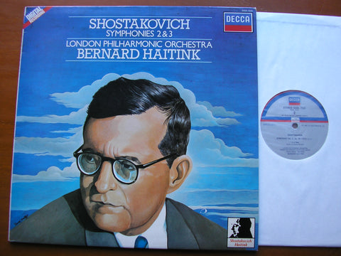 SHOSTAKOVICH: SYMPHONIES Nos. 2 & 3     HAITINK / LONDON PHILHARMONIC    SXDL 7535