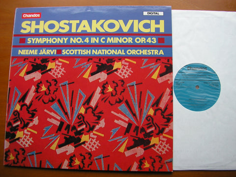 SHOSTAKOVICH: SYMPHONY No. 4      NEEME JARVI / SCOTTISH NATIONAL ORCHESTRA     ABRD 1328