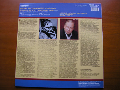 SHOSTAKOVICH: SYMPHONY No. 4      NEEME JARVI / SCOTTISH NATIONAL ORCHESTRA     ABRD 1328