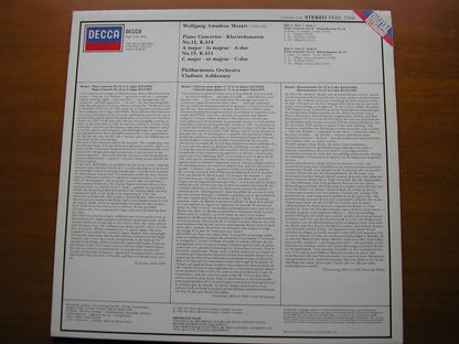MOZART: PIANO CONCERTOS Nos. 12 & 13        VLADIMIR ASHKENAZY / PHILHARMONIA     SXDL 7556