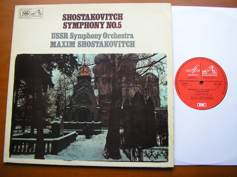 SHOSTAKOVICH: SYMPHONY No. 5     MAXIM SHOSTAKOVICH / USSR SYMPHONY    ASD 2668