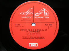 SHOSTAKOVICH: SYMPHONY No. 5     MAXIM SHOSTAKOVICH / USSR SYMPHONY    ASD 2668