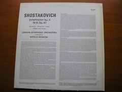 SHOSTAKOVICH: SYMPHONY No. 5     ROWICKI / LONDON SYMPHONY    SAL 3629