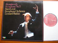 SHOSTAKOVICH: SYMPHONY No. 5      LEONARD SLATKIN / SAINT LOUIS SYMPHONY      RL 85608