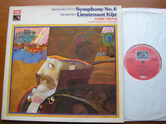 SHOSTAKOVICH: SYMPHONY No. 6 / PROKOFIEV: LIEUTENANT KIJE    ANDRE PREVIN / LONDON SYMPHONY    ASD 3029