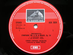 SHOSTAKOVICH: SYMPHONY No. 6 / PROKOFIEV: LIEUTENANT KIJE    ANDRE PREVIN / LONDON SYMPHONY    ASD 3029