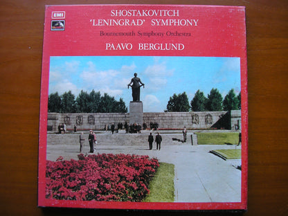 SHOSTAKOVICH: SYMPHONY No. 7 'Leningrad'     BERGLUND / BOURNEMOUTH SYMPHONY ORCHESTRA     SLS 897