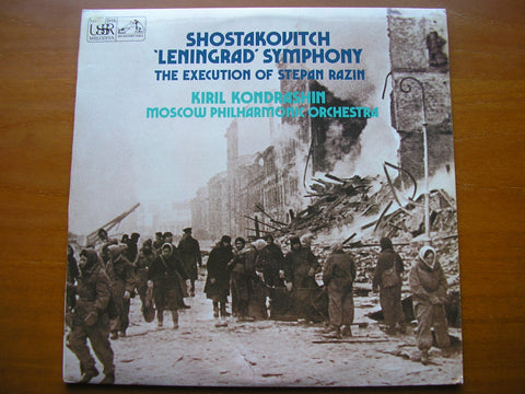 SHOSTAKOVICH: SYMPHONY No. 7 'Leningrad'     KONDRASHIN / MOSCOW PHILHARMONIC    SLS 5109