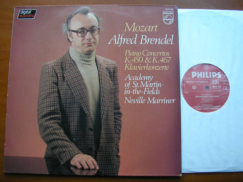 MOZART: PIANO CONCERTOS Nos. 15 & 21      BRENDEL / ASMIF / MARRINER    6514 148