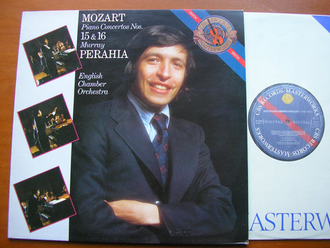 MOZART: PIANO CONCERTOS Nos. 15 & 16     PERAHIA / ENGLISH CHAMBER ORCHESTRA     D37824