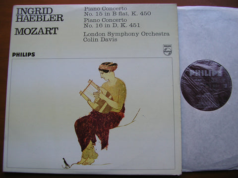 MOZART: PIANO CONCERTOS Nos. 15 & 16     HAEBLER / LONDON SYMPHONY / DAVIS     SAL 3545