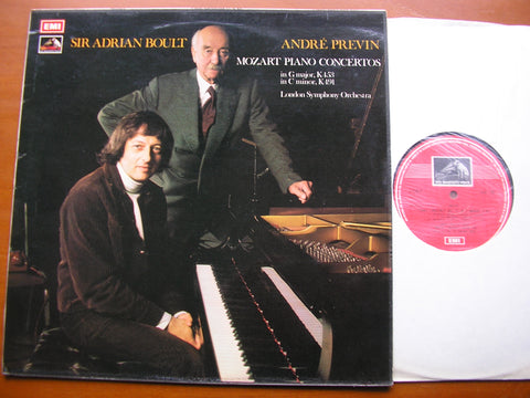 MOZART: PIANO CONCERTOS Nos. 17 & 24    PREVIN / LONDON SYMPHONY ORCHESTRA / BOULT     ASD 2951