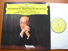 MOZART: PIANO CONCERTOS Nos. 18 & 24       SERKIN / LONDON SYMPHONY / ABBADO    423 062