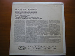 BOUQUET de PARAY: ROSSINI / LISZT / WEBER / SAINT-SAENS      PAUL PARAY / DETROIT SYMPHONY    AMS 16042