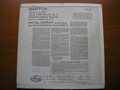 BARTOK: DANCE SUITE / TWO PORTRAITS / MIKROKOSMOS      DORATI / PHILHARMONIA HUNGARICA     AMS 16068