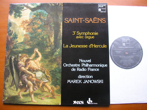 SAINT-SAENS: SYMPHONY No. 3 / LA JEUNESSE D'HERCULE      JANOWSKI / NEW FRENCH RADIO ORCHESTRA     HMC 5197