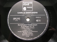 SAINT-SAENS: SYMPHONY No. 3 / LA JEUNESSE D'HERCULE      JANOWSKI / NEW FRENCH RADIO ORCHESTRA     HMC 5197