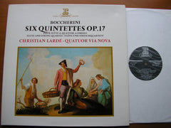 BOCCHERINI: SIX QUINTETS FOR FLUTE & STRING QUARTET Op. 17    CHRISTIAN LARDE / QUATOR VIA NOVA     STU 71277