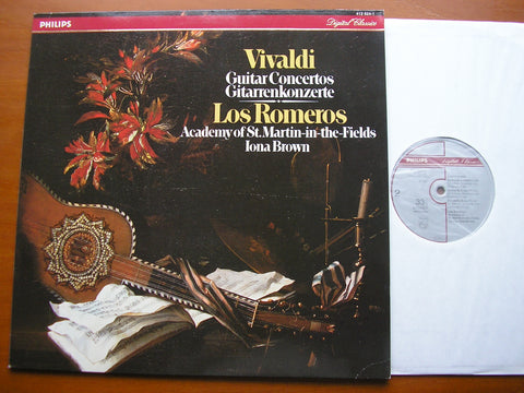 VIVALDI: GUITAR CONCERTOS     LOS ROMEROS / ASMIF / BROWN     412 624