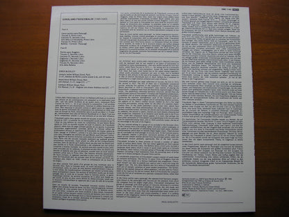 FRESCOBALDI: MUSIC FOR HARPSICHORD      EMER BUCKLEY     HMC 1143