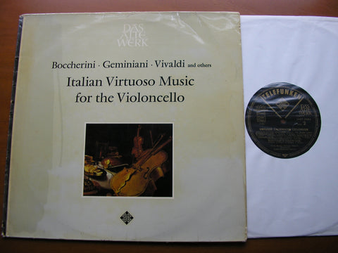 ITALIAN VIRTUOSO MUSIC FOR CELLO: GEMINIANI / VIVALDI / SAMMARTINI / ANTONI / BOCCHERINI / BONONCINI     ANNER BYLSMA    SAWT 9548