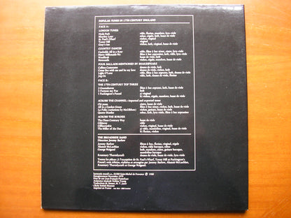 POPULAR TUNES IN 17th CENTURY ENGLAND     THE BROADSIDE BAND / BARLOW     HM 1039