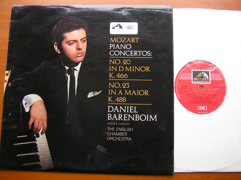 MOZART: PIANO CONCERTOS Nos. 20 & 23     BARENBOIM / ENGLISH CHAMBER ORCHESTRA      ASD 2318