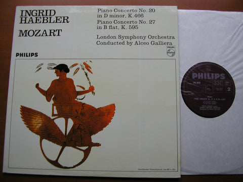 MOZART: PIANO CONCERTOS Nos. 20 & 27     HAEBLER / LONDON SYMPHONY / GALLIERA     SAL 3626