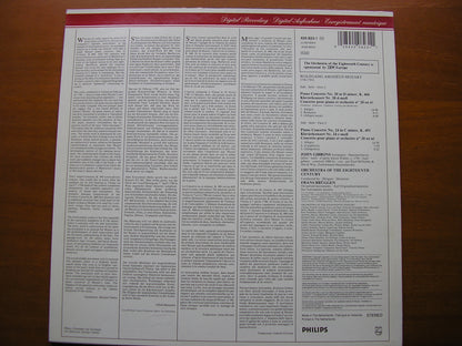 MOZART: PIANO CONCERTOS Nos. 20 & 24      GIBBONS / ORCHESTRA OF THE 18th CENTURY / FRANS BRUGGEN     420 823