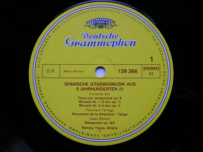 500 YEARS OF SPANISH GUITAR MUSIC Volume 2    YEPES   139 366