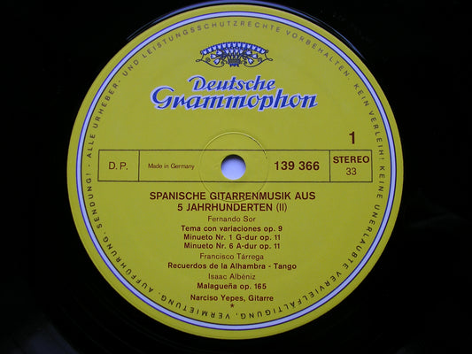 500 YEARS OF SPANISH GUITAR MUSIC Volume 2    YEPES   139 366