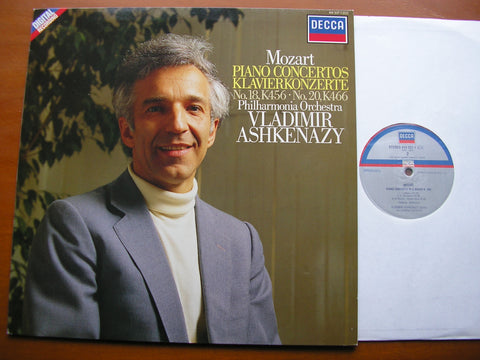 MOZART: PIANO CONCERTOS Nos. 20 & 18      ASHKENAZY / PHILHARMONIA     414 337