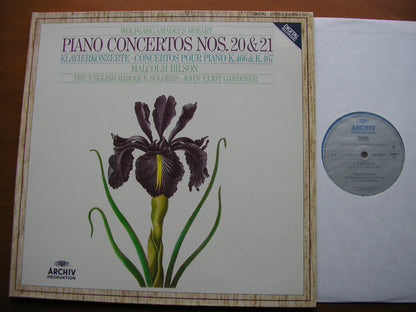 MOZART: PIANO CONCERTOS Nos. 20 & 21       BILSON / ENGLISH BAROQUE SOLOISTS / GARDINER     419 609