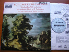 SAX 2514  SCHUBERT: SYMPHONIES Nos. 5 & 8      PHILHARMONIA / KLEMPERER