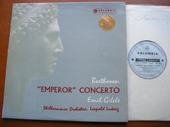 BEETHOVEN: PIANO CONCERTO No. 5 'Emperor'      GILELS / PHILHARMONIA ORCHESTRA / LUDWIG    SAX 2252