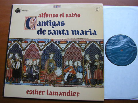 CANTIGAS DE SANTA MARIA      ESTHER LAMANDIER      AS 59