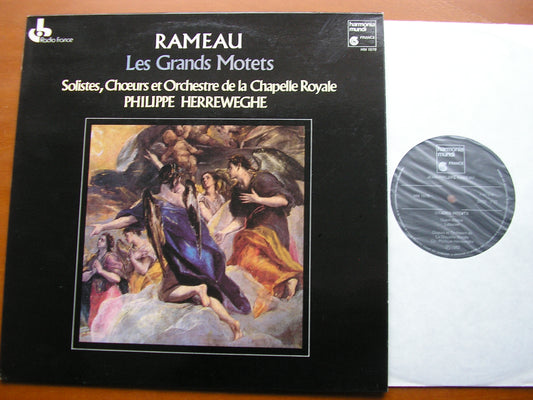 RAMEAU: THE GREAT MOTETS    SOLOISTS / CHAPELLE ROYALE / HERREWEGHE     HM 1078