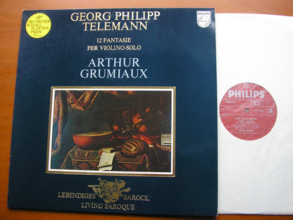 TELEMANN: 12 FANTASIE FOR SOLO VIOLIN       GRUMIAUX       9502 010