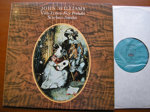 VILLA-LOBOS: FIVE PRELUDES / SCARLATTI: SONATAS     JOHN WILLIAMS     73545