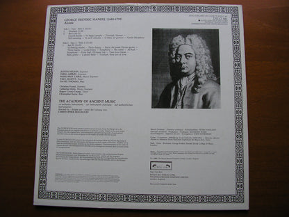 HANDEL: THEATRE MUSIC 'Alceste'     SOLOISTS / ACADEMY OF ANCIENT MUSIC / HOGWOOD      DSLO 581