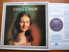 PORTRAIT OF EMMA KIRKBY: TROMBONCINI / d'INDIA / WILBYE / DOWLAND / HANDEL / VIVALDI / PURCELL       ACADEMY OF ANCIENT MUSIC / HOGWOOD      DSLO 607