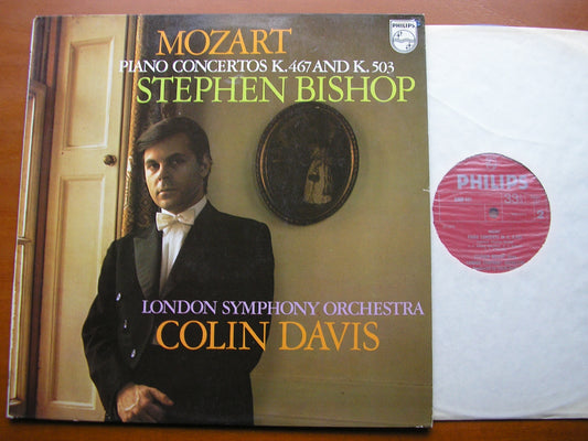 MOZART: PIANO CONCERTOS Nos. 21 & 25      BISHOP / LONDON SYMPHONY / DAVIS     6500 431