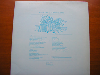 DUFAY / DUNSTABLE / JOHANNES DE LIMBURGIA: CHORAL WORKS     SOLOISTS / COLLEGIUM AUREUM / LINDE     HB 20349