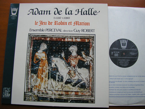 ADAM DE LA HALLE: THE PLAY OF ROBIN & MARION     ENSEMBLE PERCEVAL / ROBERT   ARN 38 588