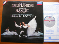 CHOPIN: LES SYLPHIDES / THOMAS: HAMLET      NATIONAL PHILHARMONIC ORCHESTRA / BONYNGE     SXDL 7583